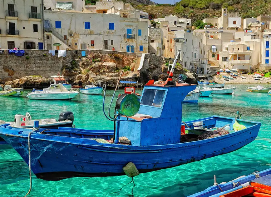 Private Egadi Islands Boat Tour: Favignana and Levanzo with Lunch from Trapani gallery 7