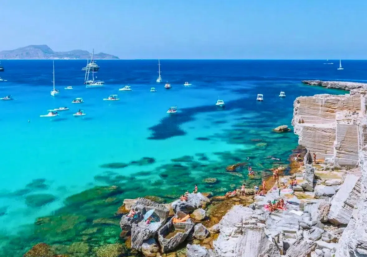 Egadi Islands RIB Boat Tour: Favignana and Levanzo with Lunch included from Trapani gallery 5