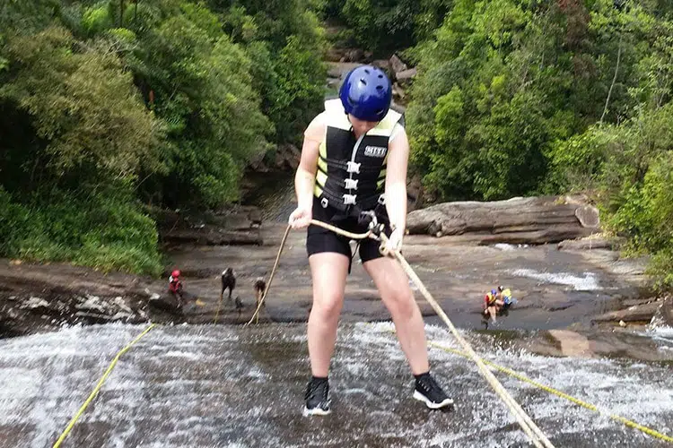 Waterfall Abseiling Adventure in Kitulgala – 105ft Descent, photo 2