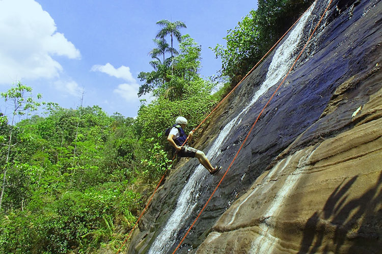 Waterfall Abseiling Adventure in Kitulgala – 105ft Descent, photo 4