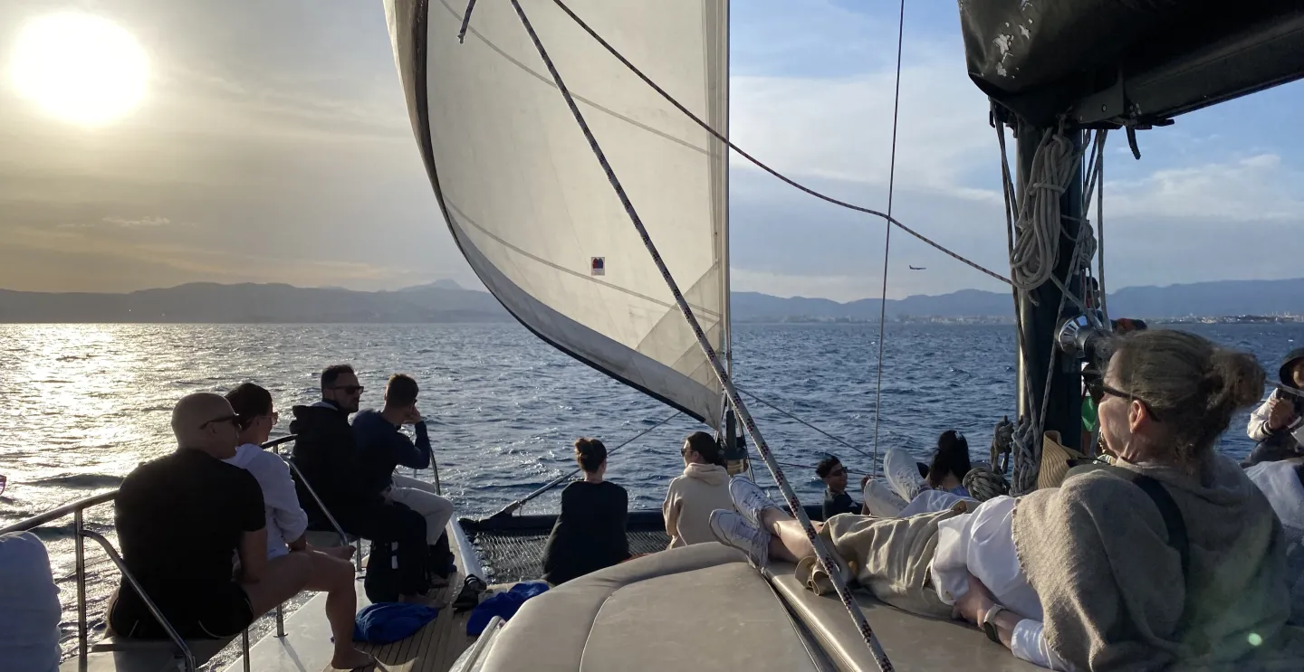 Palamós Sunset Catamaran Cruise with Cava & Aperitif, photo 3