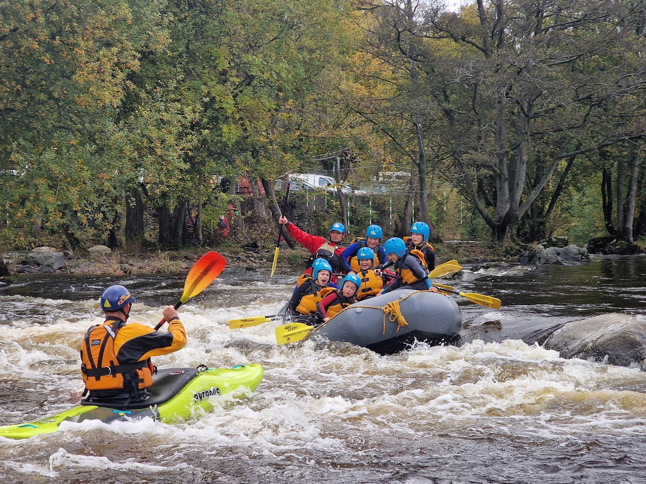 Whitewater Rafting on the River Dee, Llangollen gallery 3