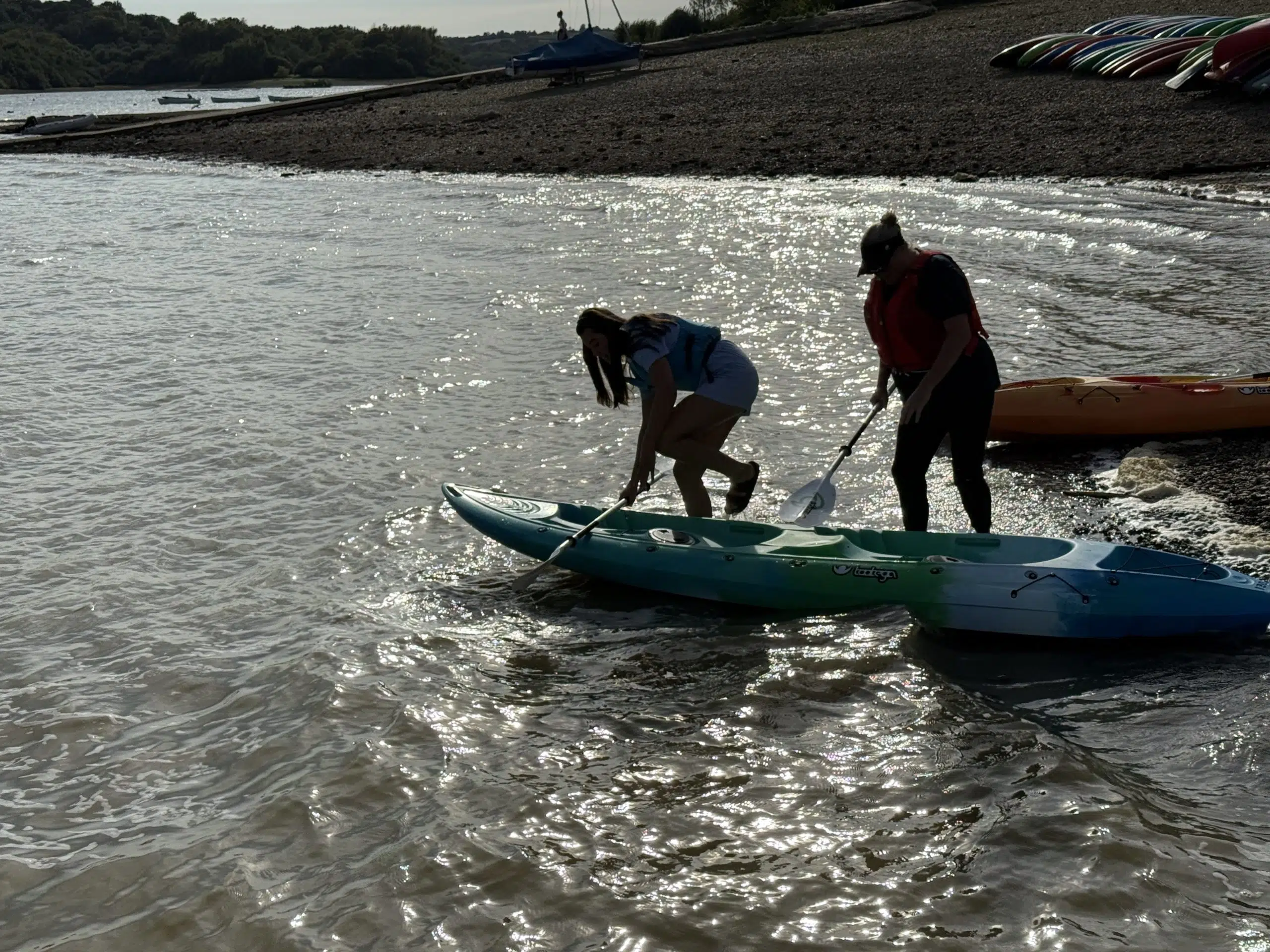 Sit on top hire at Bewl Water, Kent, photo 4