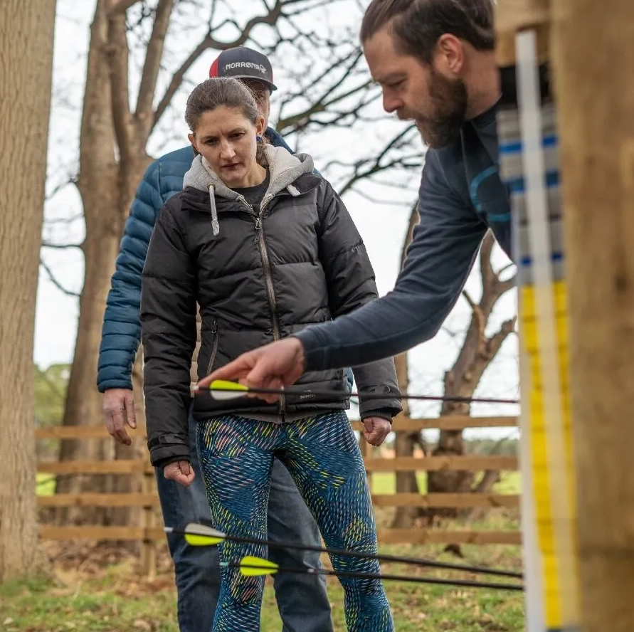 Woodland Axe Throwing and Archery Experience in East Lothian, photo 3