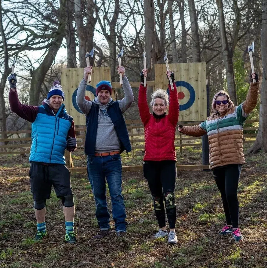 Woodland Axe Throwing and Archery Experience in East Lothian, listing photo