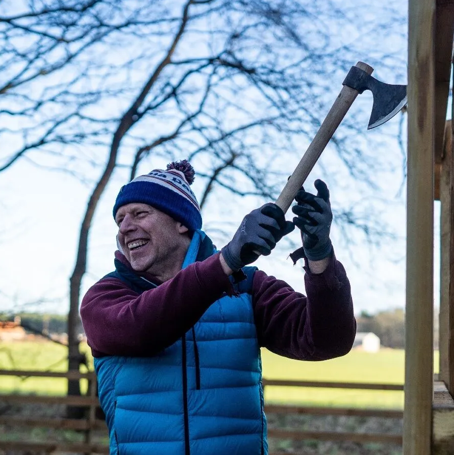 Woodland Axe Throwing and Archery Experience in East Lothian gallery 6