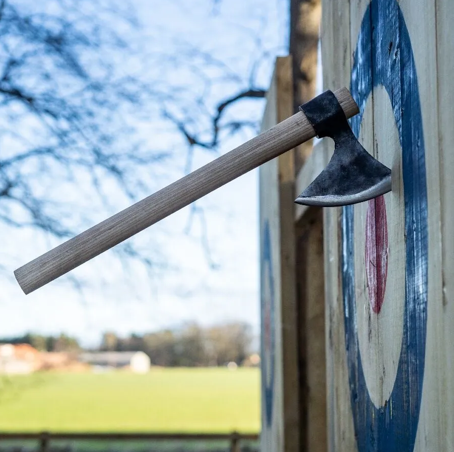 Woodland Axe Throwing and Archery Experience in East Lothian gallery 7