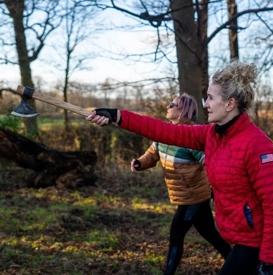 Woodland Axe Throwing and Archery Experience in East Lothian gallery 2