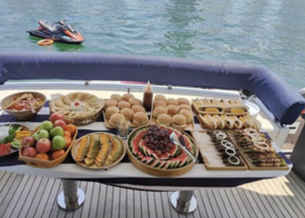 Dubai Marina Yacht Cruise with Breakfast or Sunset BBQ gallery 3