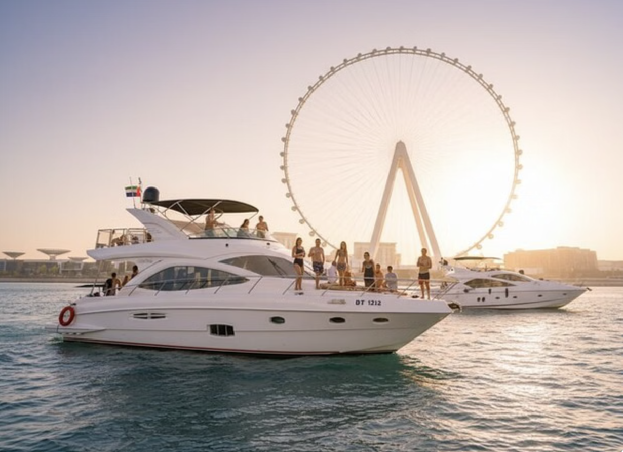 Dubai Marina Sunset & Night Yacht Cruise with Drinks, listing photo