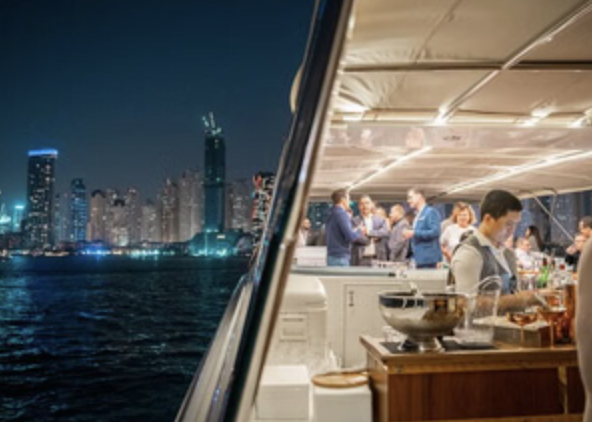 Dubai Marina Sunset & Night Yacht Cruise with Drinks, photo 2