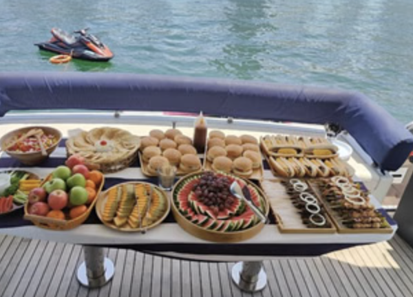 Dubai Marina Yacht Cruise with BBQ, Palm Jumeirah & Burj Al Arab Views gallery 2