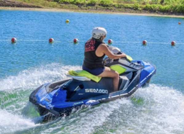 Punta Cana Jet Ski Experience with Zipline, Donut Ride & Water Park Access gallery 4