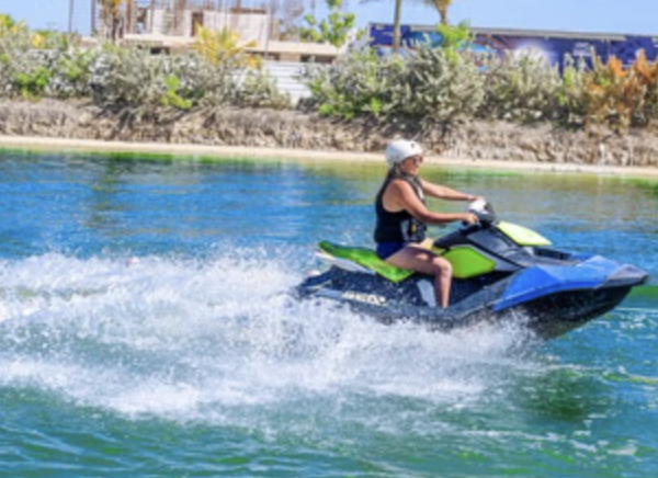 Punta Cana Jet Ski Experience with Zipline, Donut Ride & Water Park Access, photo 4