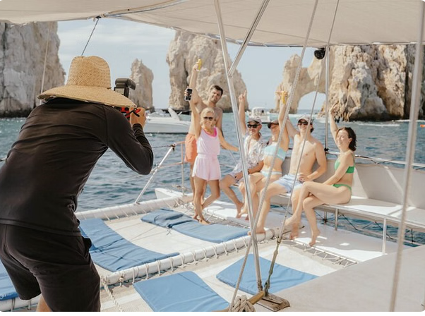 Los Cabos Private Sunset Catamaran Cruise with Open Bar, photo 4