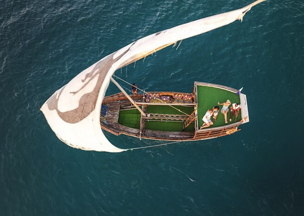 Mnemba Atoll Dhow Snorkeling Cruise with Swahili Lunch gallery 3