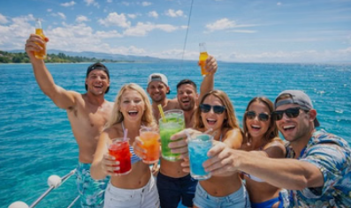 Puerto Plata Private Sunset Catamaran Cruise with BBQ, photo 4