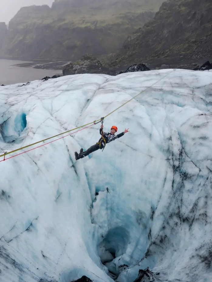 Glacier Hiking and Zip Line Adventure in Sólheimajökull, Iceland, photo 3