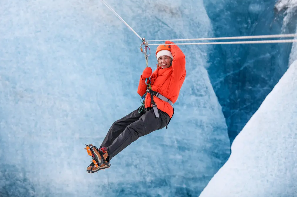 Glacier Hiking and Zip Line Adventure in Sólheimajökull, Iceland, photo 2