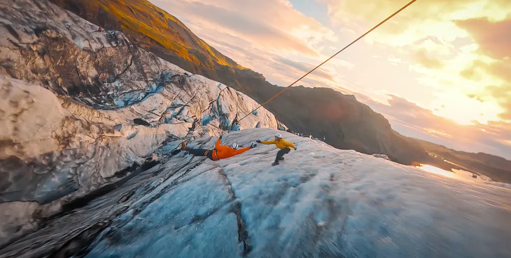 Glacier Hiking and Zip Line Adventure in Sólheimajökull, Iceland gallery 2