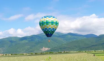 Hot Air Balloon Bungee Jump over Belogradchik Rocks, photo 3