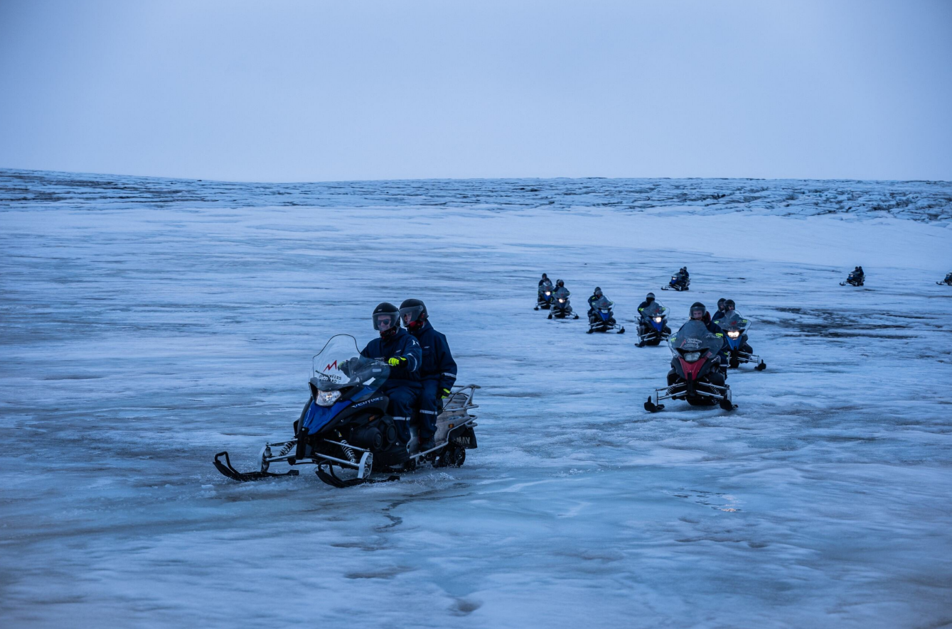Gullfoss Glacier Snowmobile Adventure gallery 9