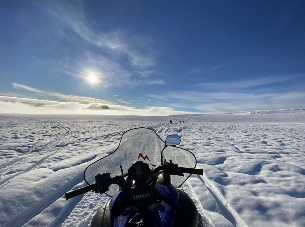 Hot Spring and Cool Glacier Snowmobile Adventure, photo 5