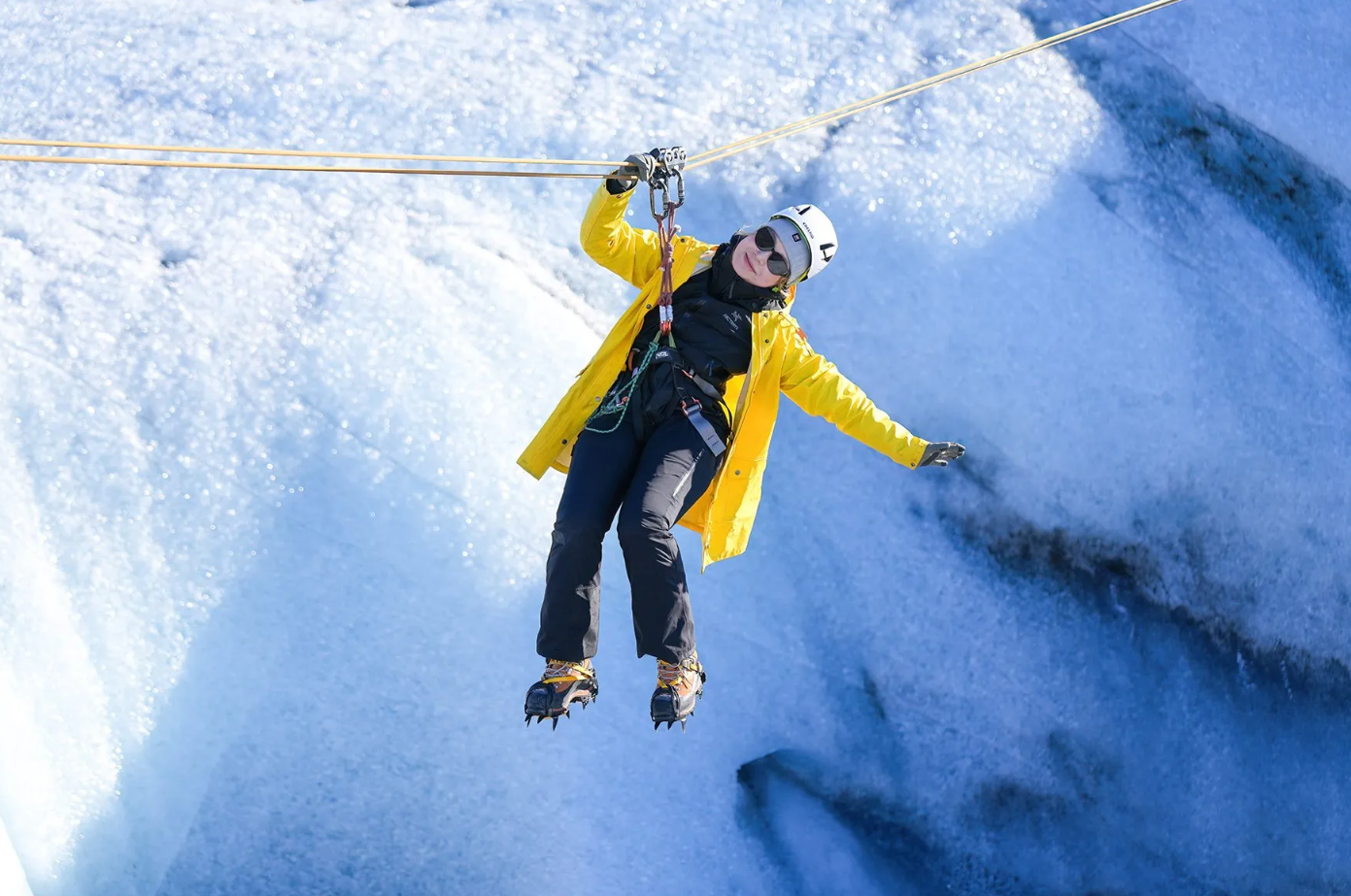 Solar Eclipse 2026 Zip Line and Glacier Hike Adventure, Iceland gallery 4