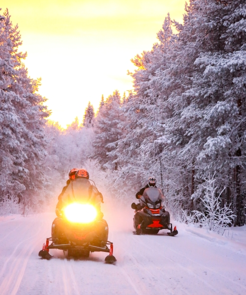 Snowmobile Safari Adventure in Rovaniemi, photo 2