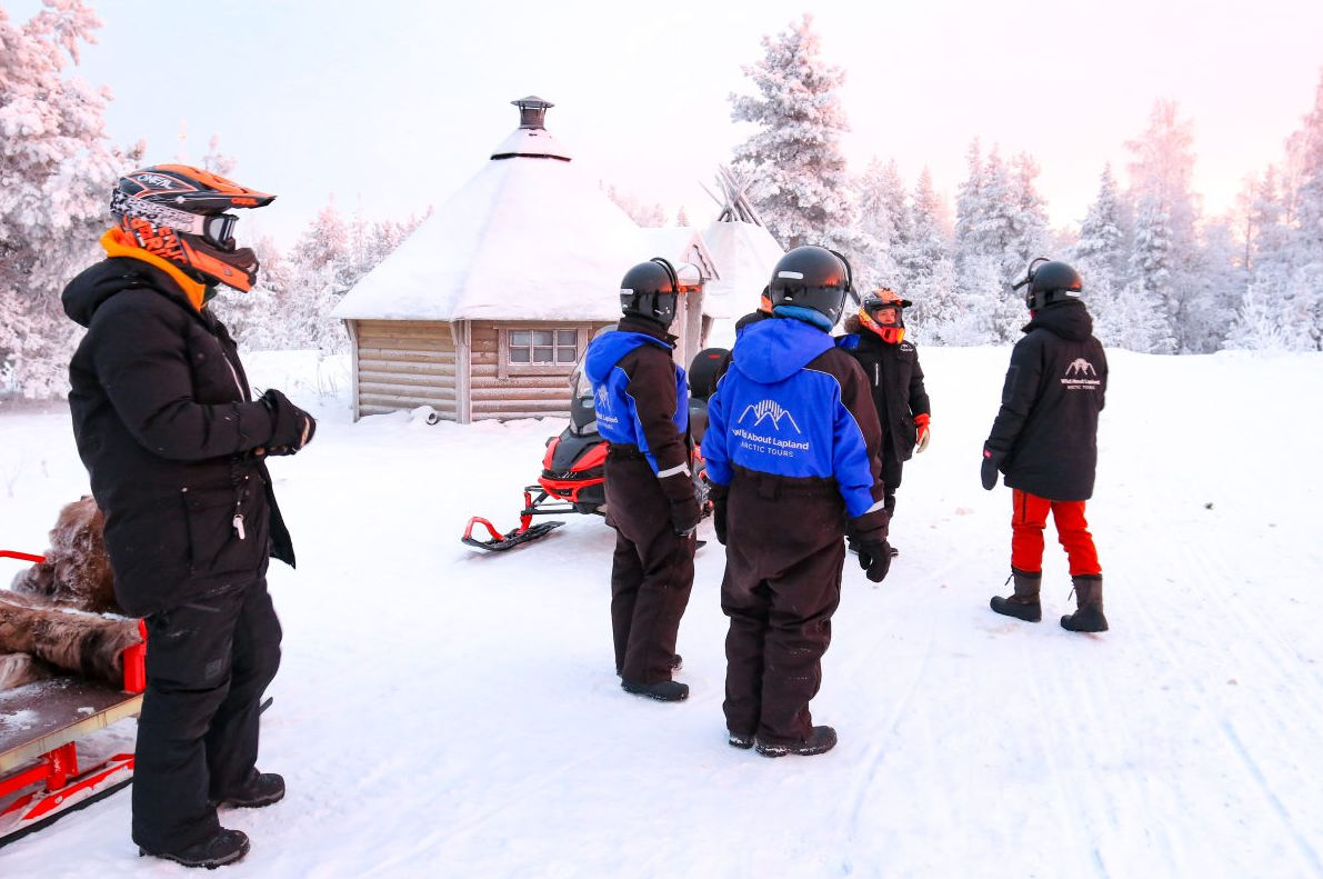 Family Friendly Snowmobile Safari in Rovaniemi, photo 2