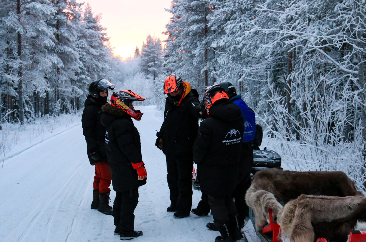 Northern Lights Family Friendly Snowmobile Safari in Rovaniemi, photo 2