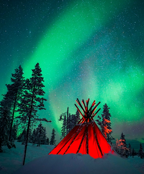 Northern Lights Family Friendly Snowmobile Safari in Rovaniemi, photo 5