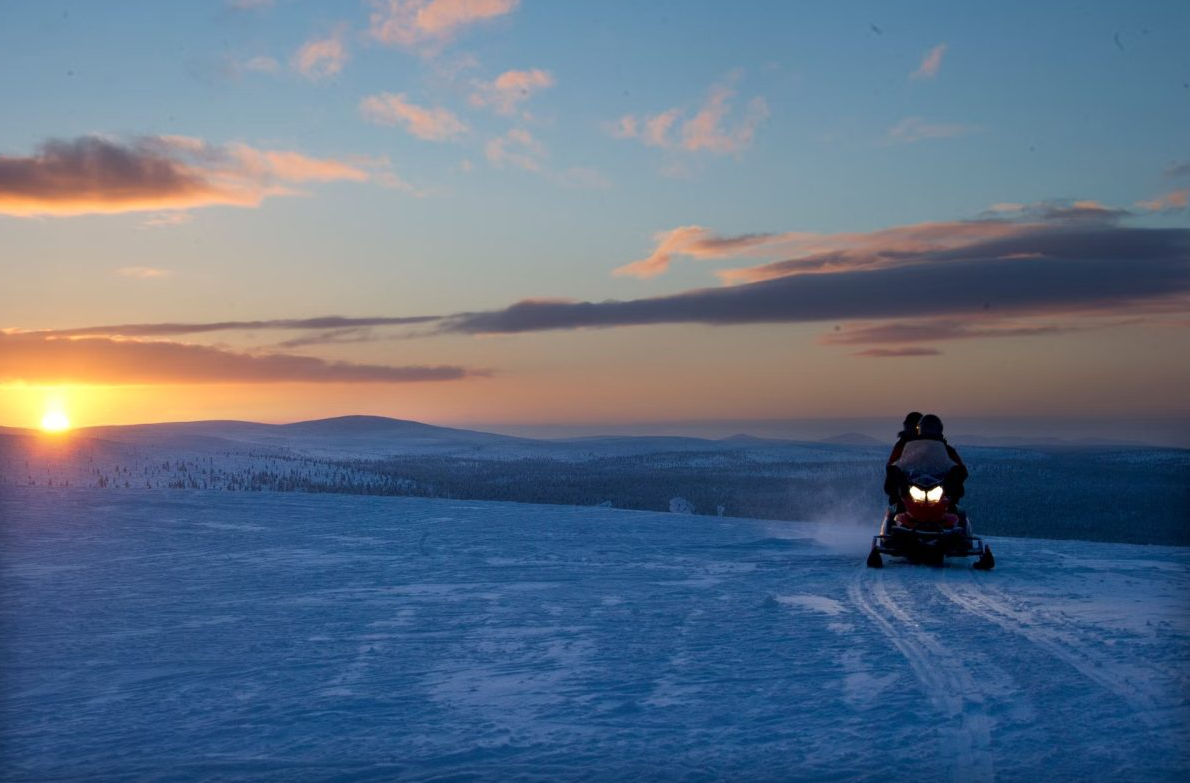 Northern Lights Snowmobile Tour in Rovaniemi, photo 3
