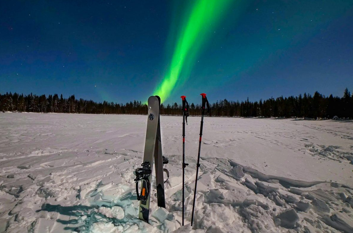 Ski Trekking under the Northern Lights in Rovaniemi, photo 2