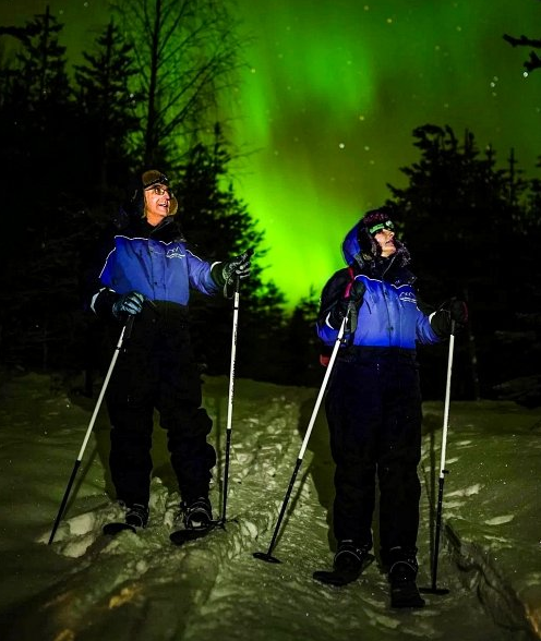 Ski Trekking under the Northern Lights in Rovaniemi, photo 4