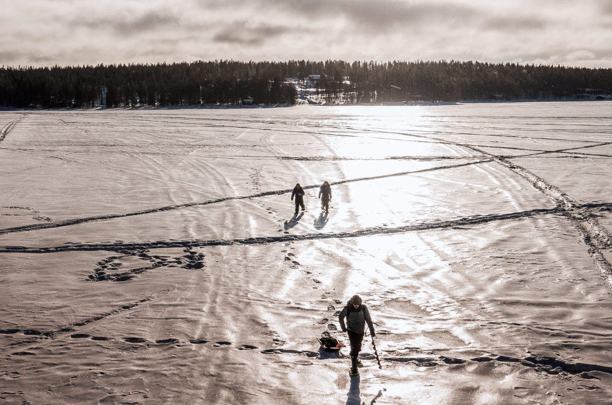 Snowshoeing and Ice Fishing Tour in Rovaniemi, photo 3