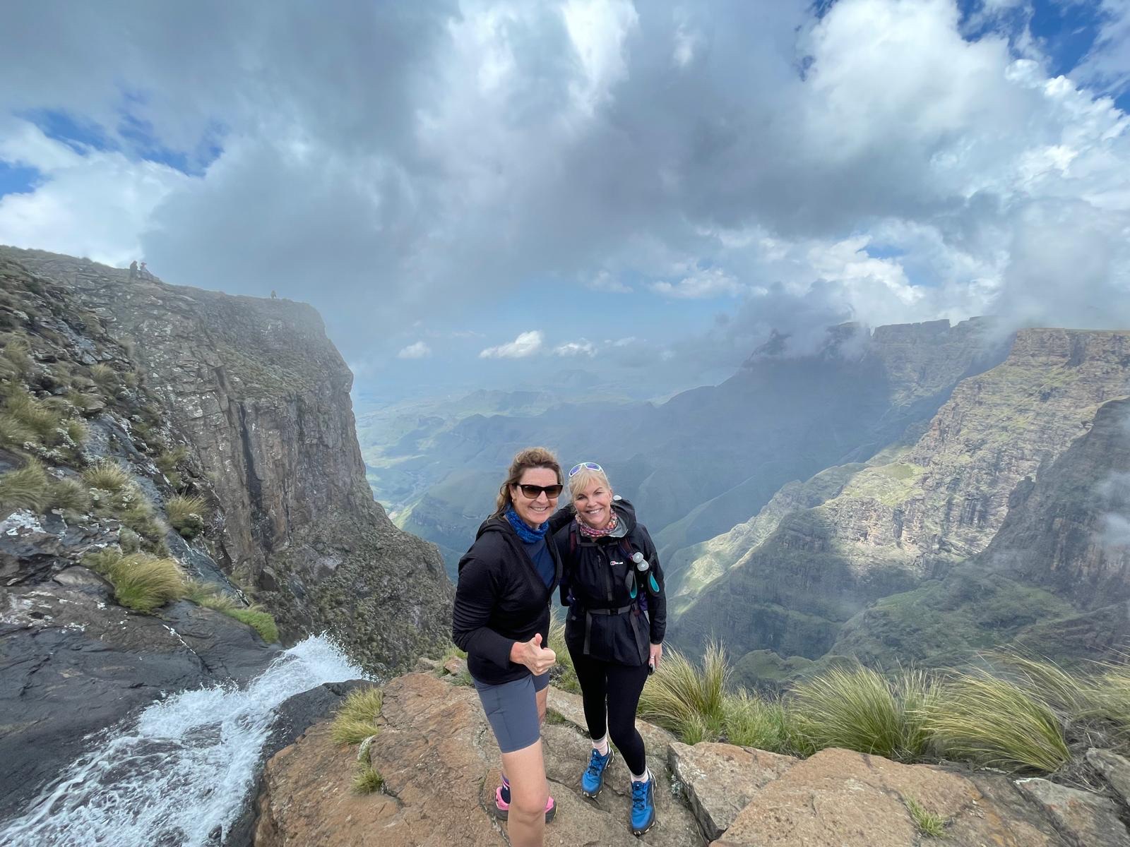 Hike Day 2 – Sentinel Car Park to Tugela Falls summit and back (14–16km / 510-720m ascent) 2