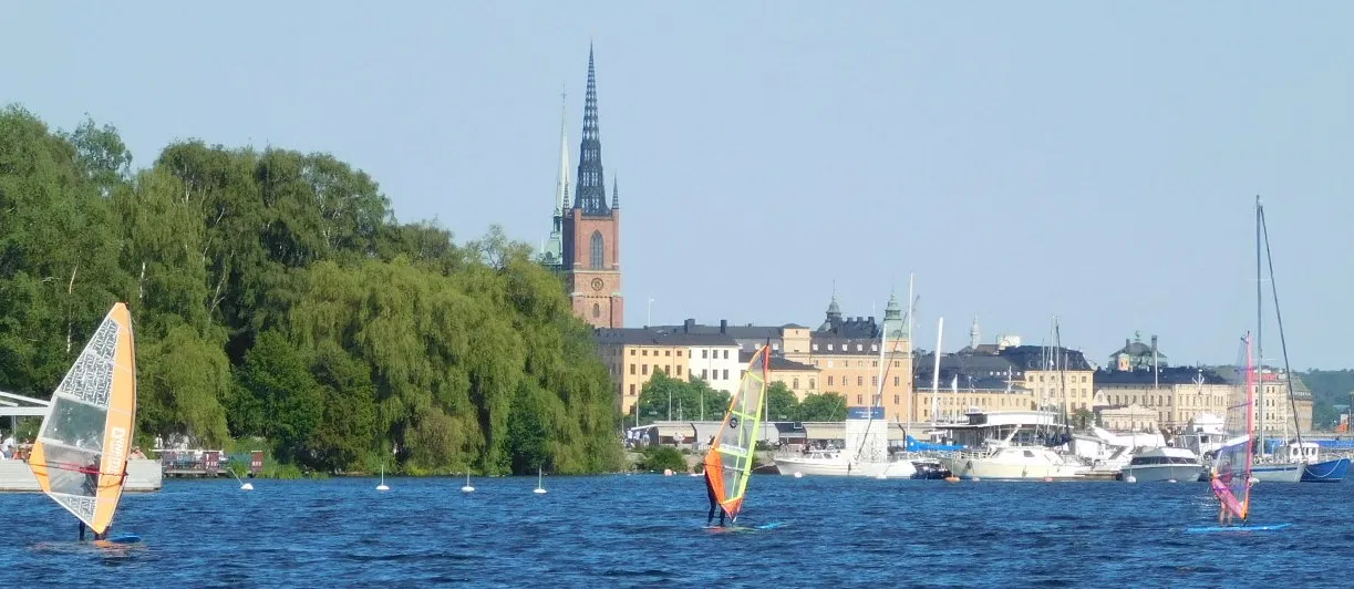 4-Day Kids Beginner Windsurfing Camp in Central Stockholm gallery 2