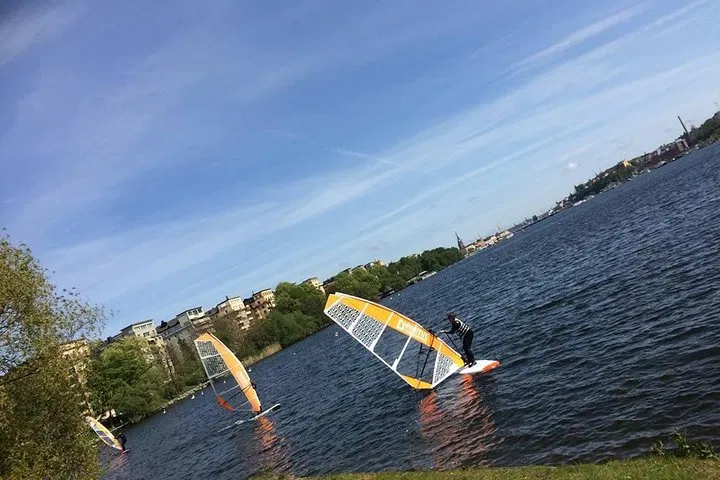 Family Windsurfing Session in Stockholm (Kids & Parents) gallery 4