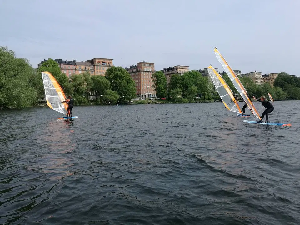 Beginner Windsurfing Crash Course in Stockholm (Full Day Intensive) gallery 3