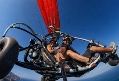 Tandem Paratrike Flight Experience in Crete, photo 3