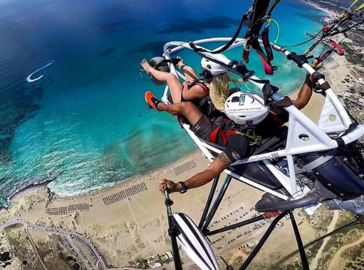 Tandem Paratrike Flight Experience in Crete, photo 4