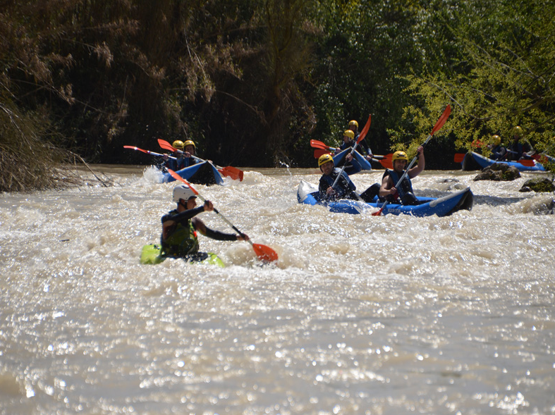Canoraft-Kayak on the Genil River in Cuevas Bajas gallery 2