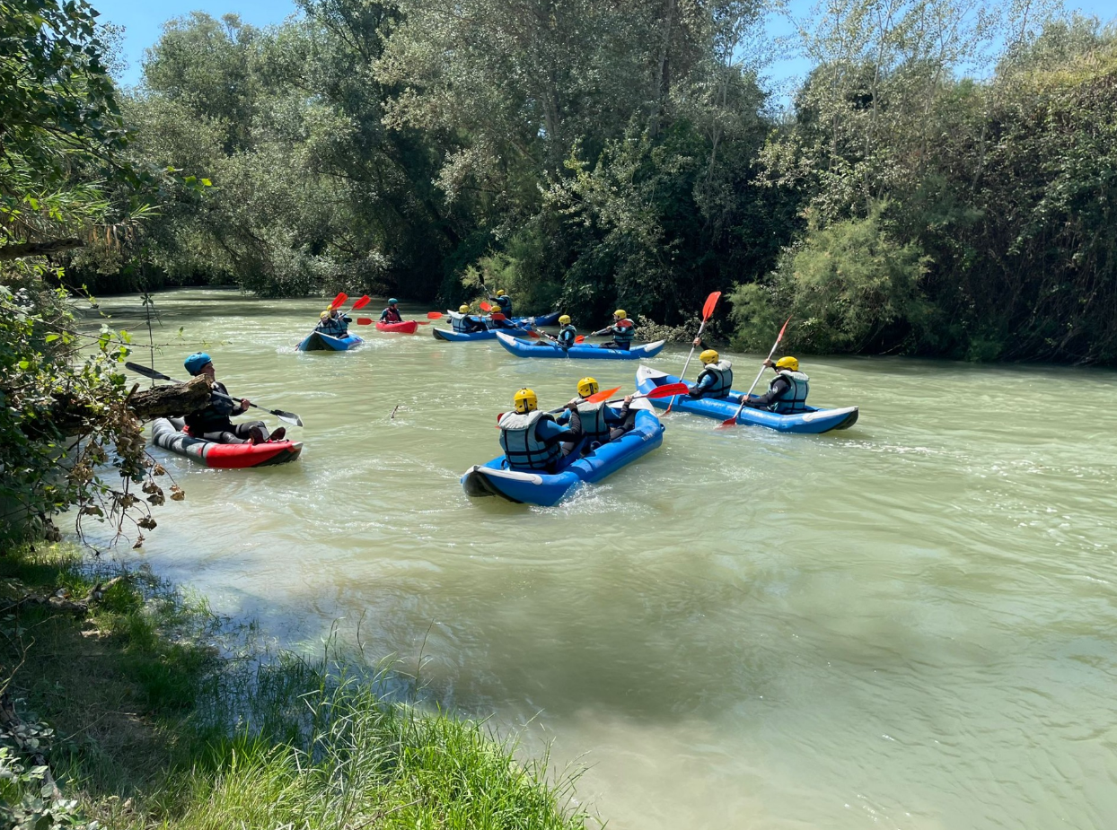Canoraft-Kayak on the Genil River in Cuevas Bajas, photo 5