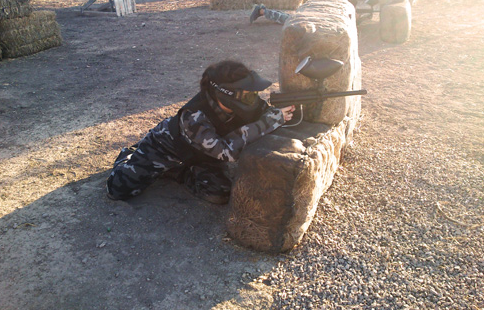 Paintball Session in Cuevas Bajas gallery 3
