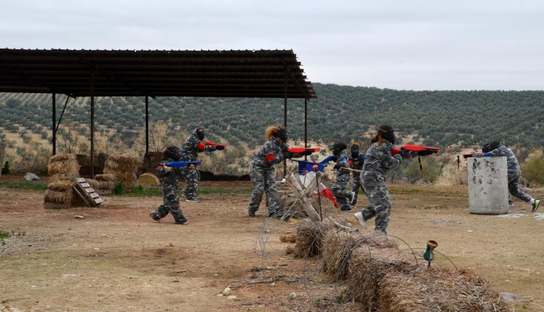Children’s Paintball Session in Cuevas Bajas gallery 2