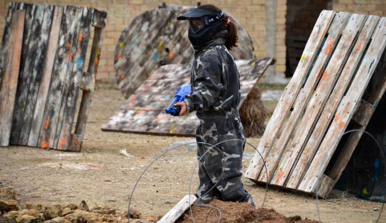 Children’s Paintball Session in Cuevas Bajas gallery 3