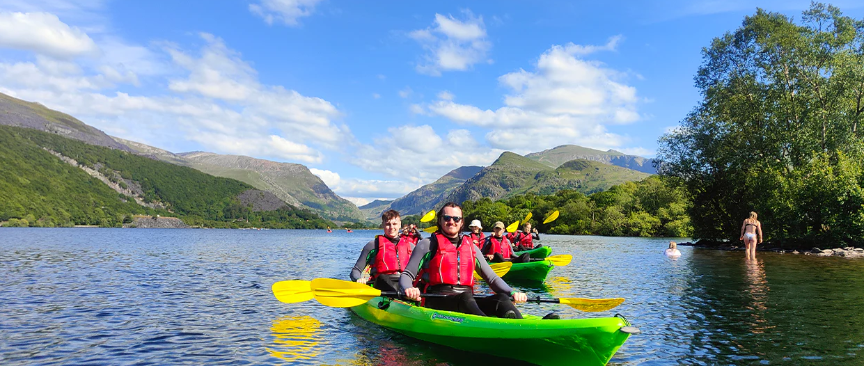 Guided Kayak Adventure on Llyn Padarn Snowdonia gallery 6