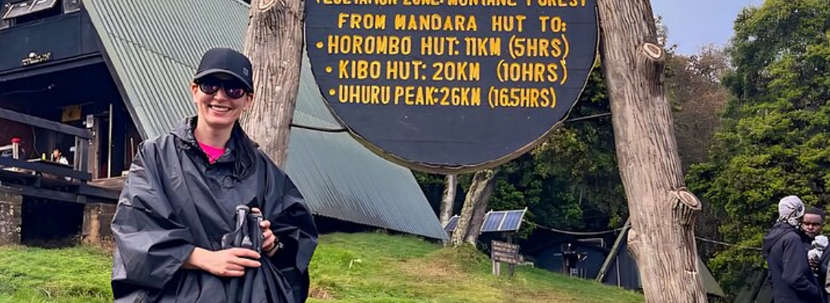 Day 1 – Rainforest Ascent to Mandara Hut 1