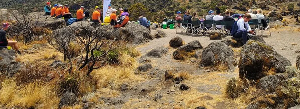 Day 2 – Ridge Climb to Barranco Camp 1